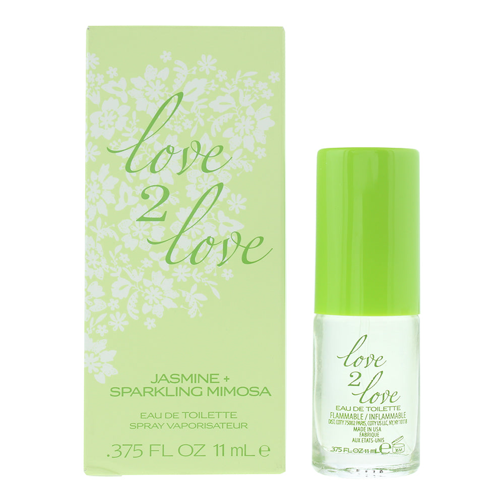 Love 2 Love Jasmine + Sparkling Mimosa Eau de Toilette 11ml