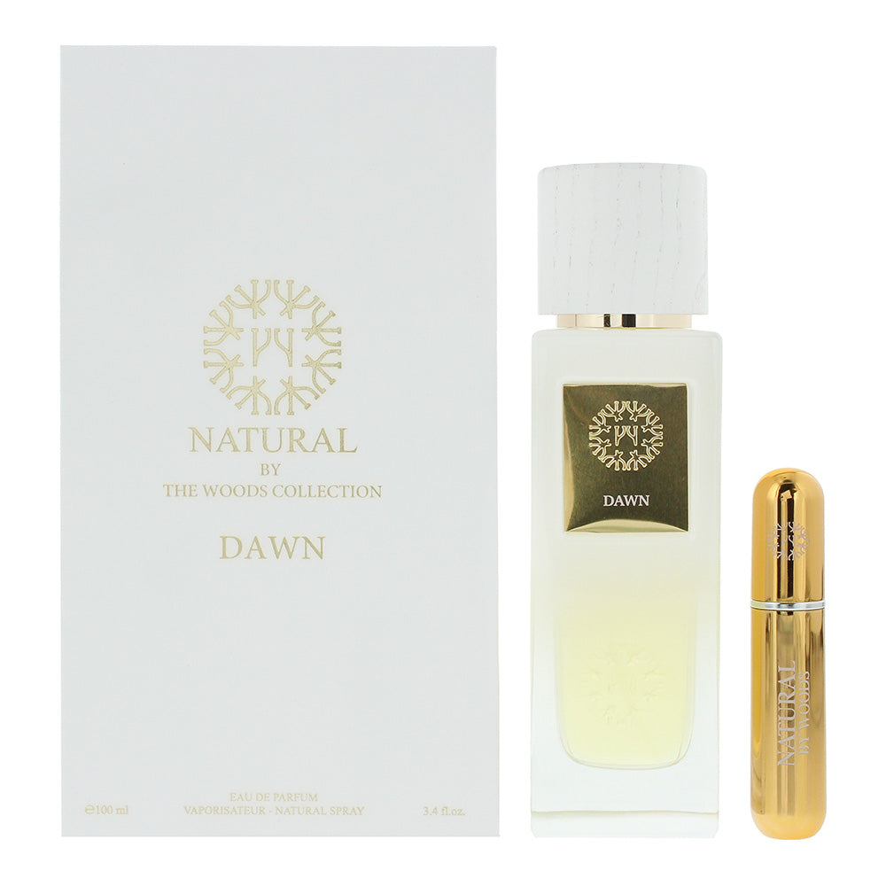 Natural by The Woods Collection Dawn 2 Piece Set Eau De Parfum 100ml Eau De Parfum 5ml