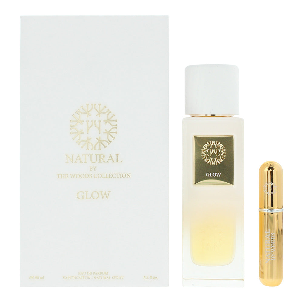 The Woods Collection Glow 2 Piece Set Eau De Parfum 100ml Eau De Parfum 5ml