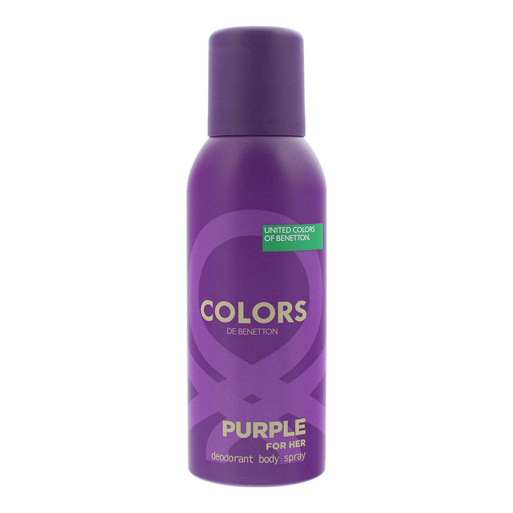 Benetton Colors Purple Deodorant Spray For Her 150ml