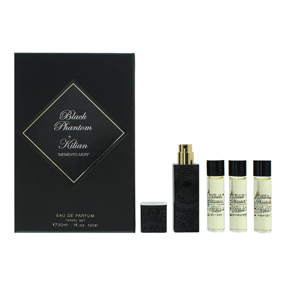 Kilian Black Phantom 4 Piece Gift Set: 4 x Eau De Parfum 7.5ml