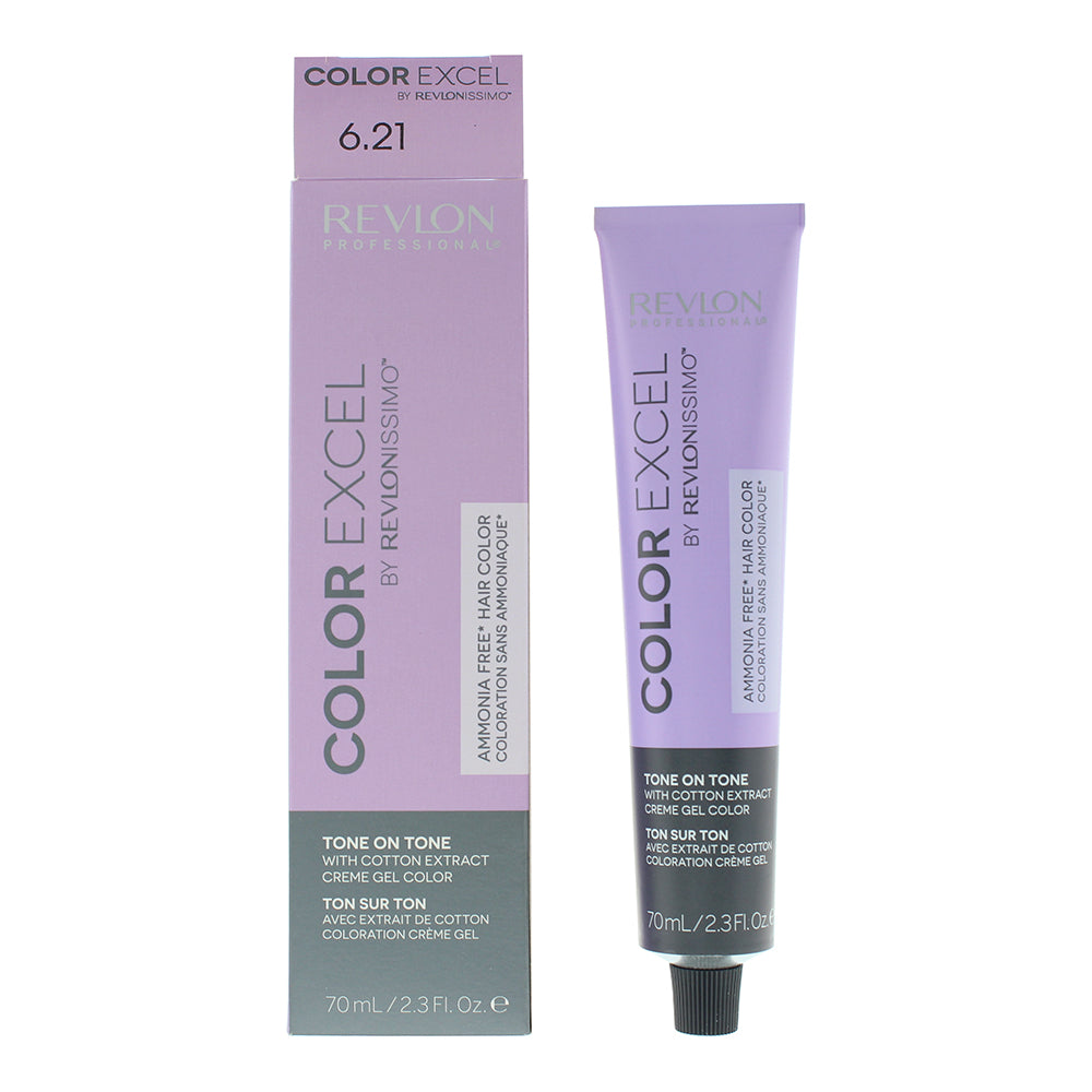Revlon Color Excel 6.21 Dark Iridescent Ash Blonde Hair Colour 70ml