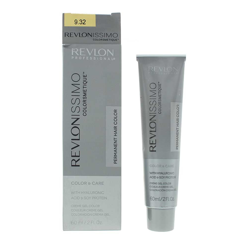 Revlon Revlonissimo Colorsmetique 9.32 Very Light Golden Pearl Blonde Hair Colour 60ml