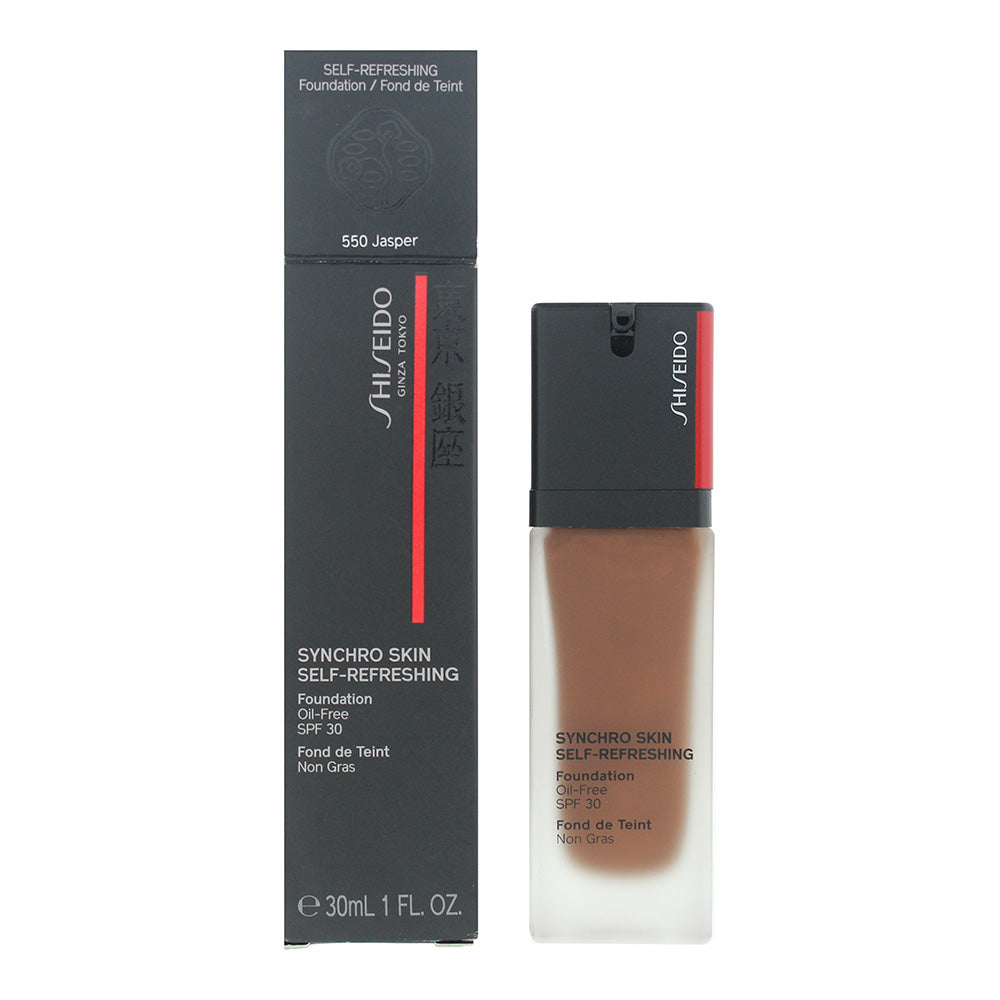Shiseido Synchro Skin Self- Refreshing 550 Jasper Foundation 30ml