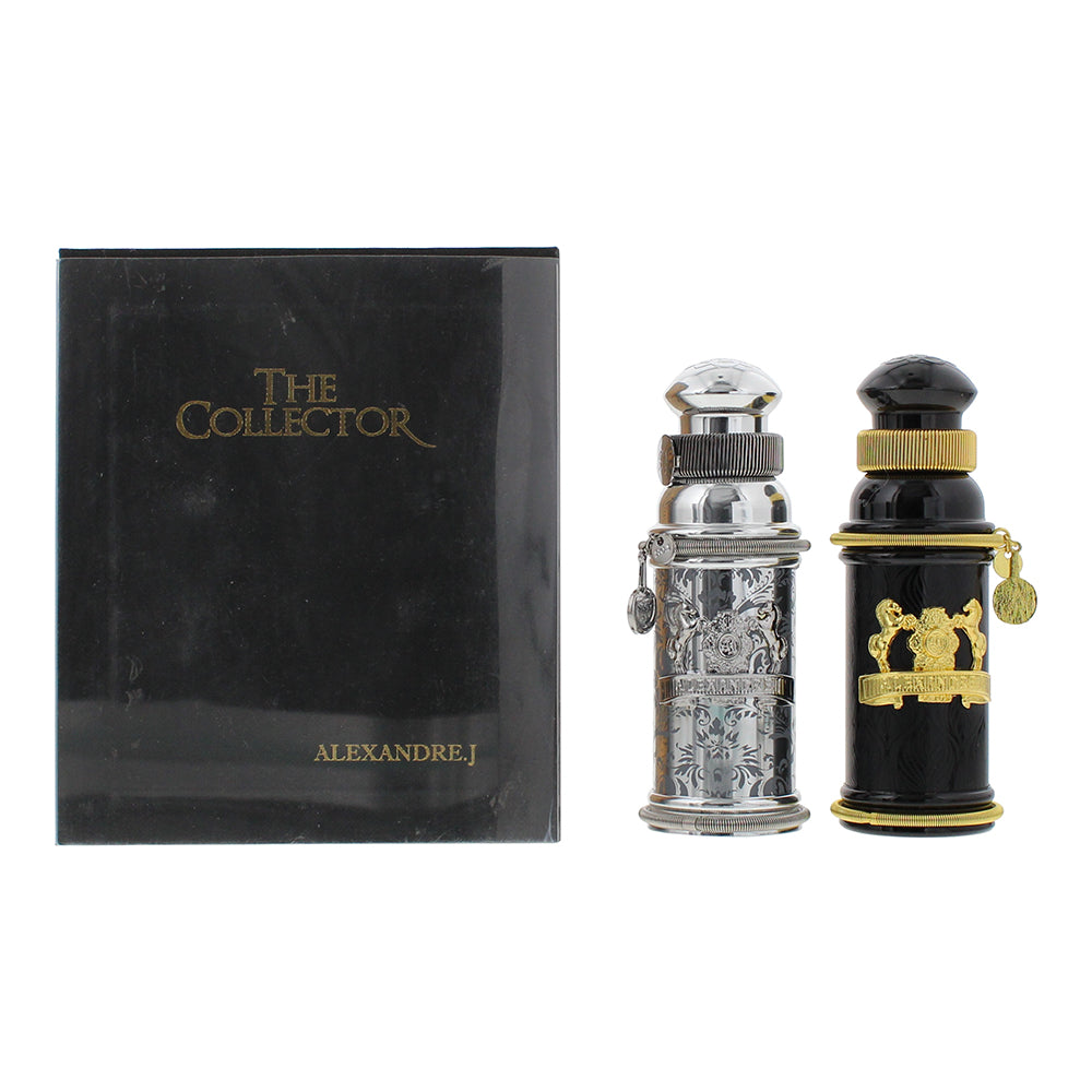 Alexandre.J The Collector 2 Piece Gift Set: Black Musk Eau de Parfum 30ml - Silver Ombre Eau de Parfum 30ml