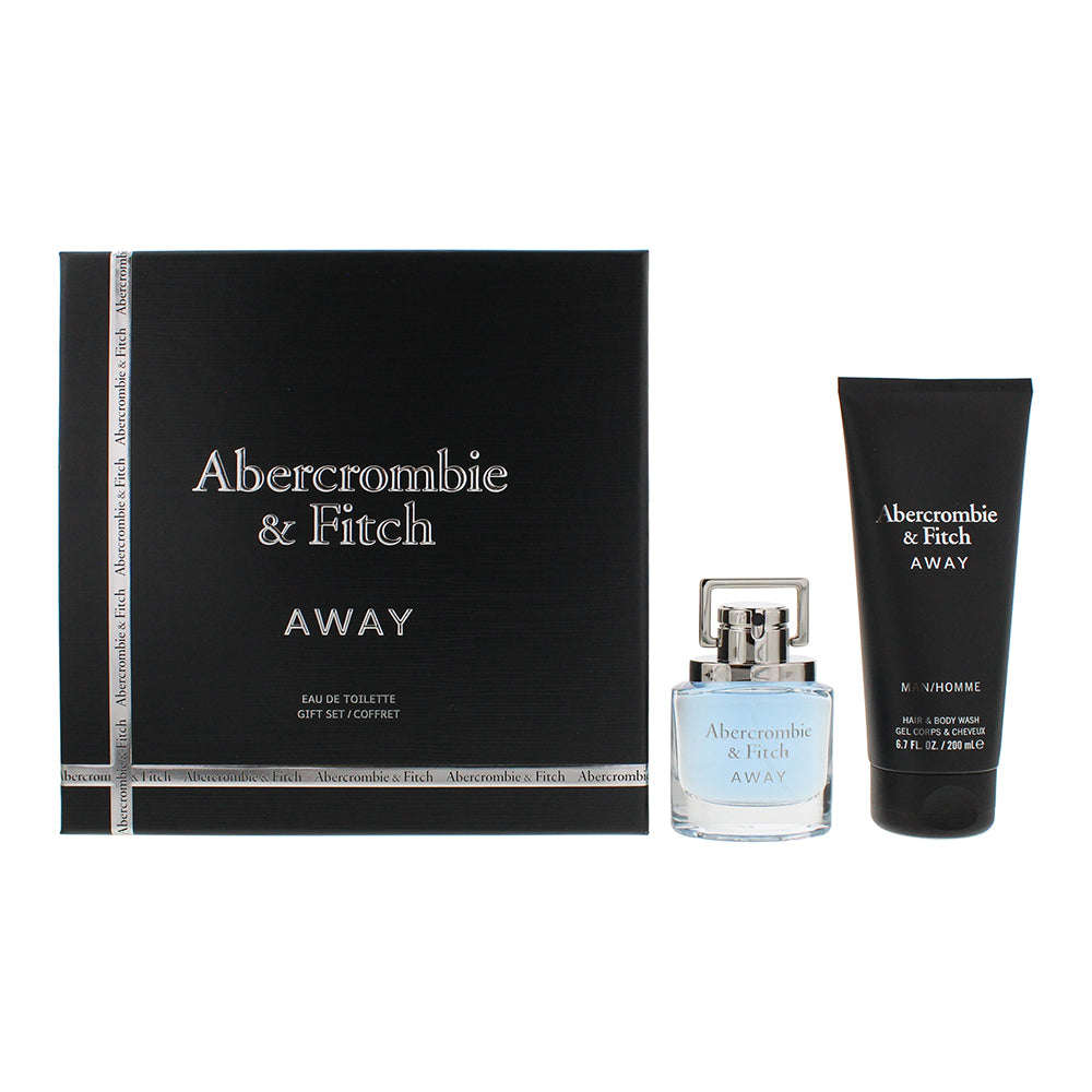 Abercrombie & Fitch Away 2 Piece Gift Set: Eau De Toilette 50ml - Hair & Body Wash 200ml