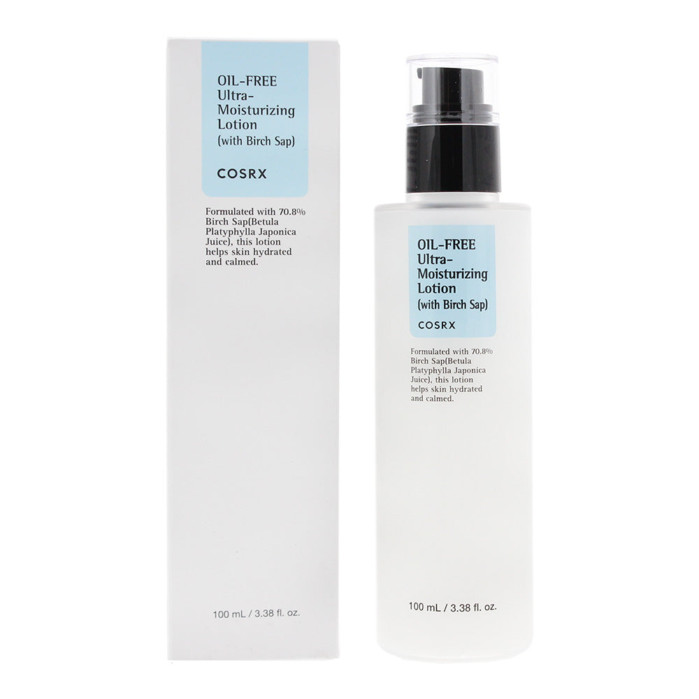 Cosrx Oil-Free Ultra Moisturizing Lotion Formulated with 70.8% Birch Sap Helps Skin Hydrated and Calmed 100ml