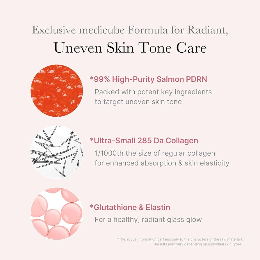 Medicube Salmon DNA PDRN Pink One Day Ampoule Serum