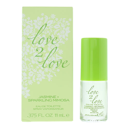 Love 2 Love Jasmine + Sparkling Mimosa Eau de Toilette 11ml