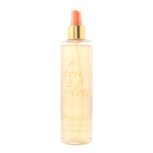 Love 2 Love Orange Blossom + White Musk Fragrance Mist 240ml