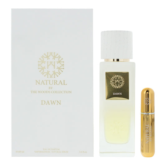 Natural by The Woods Collection Dawn 2 Piece Set Eau De Parfum 100ml Eau De Parfum 5ml