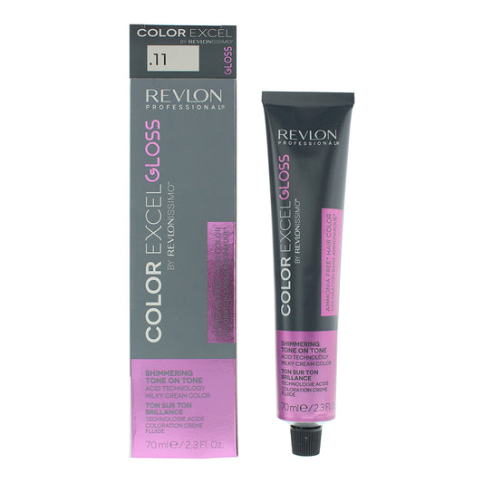 Revlon Color Excel Gloss .11 Silver Ash Hair Colour 70ml
