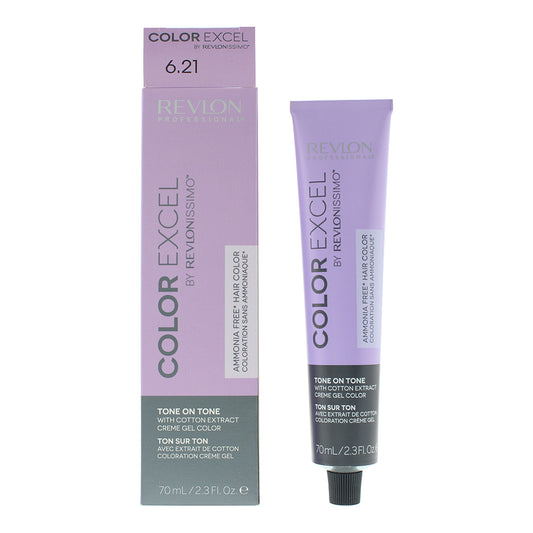 Revlon Color Excel 6.21 Dark Iridescent Ash Blonde Hair Colour 70ml