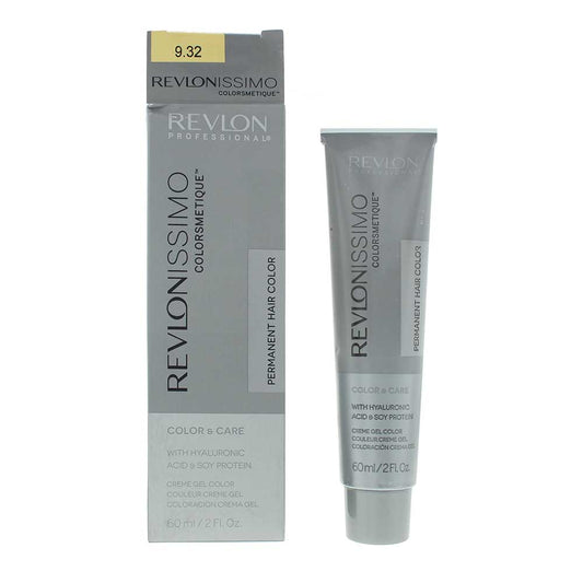 Revlon Revlonissimo Colorsmetique 9.32 Very Light Golden Pearl Blonde Hair Colour 60ml