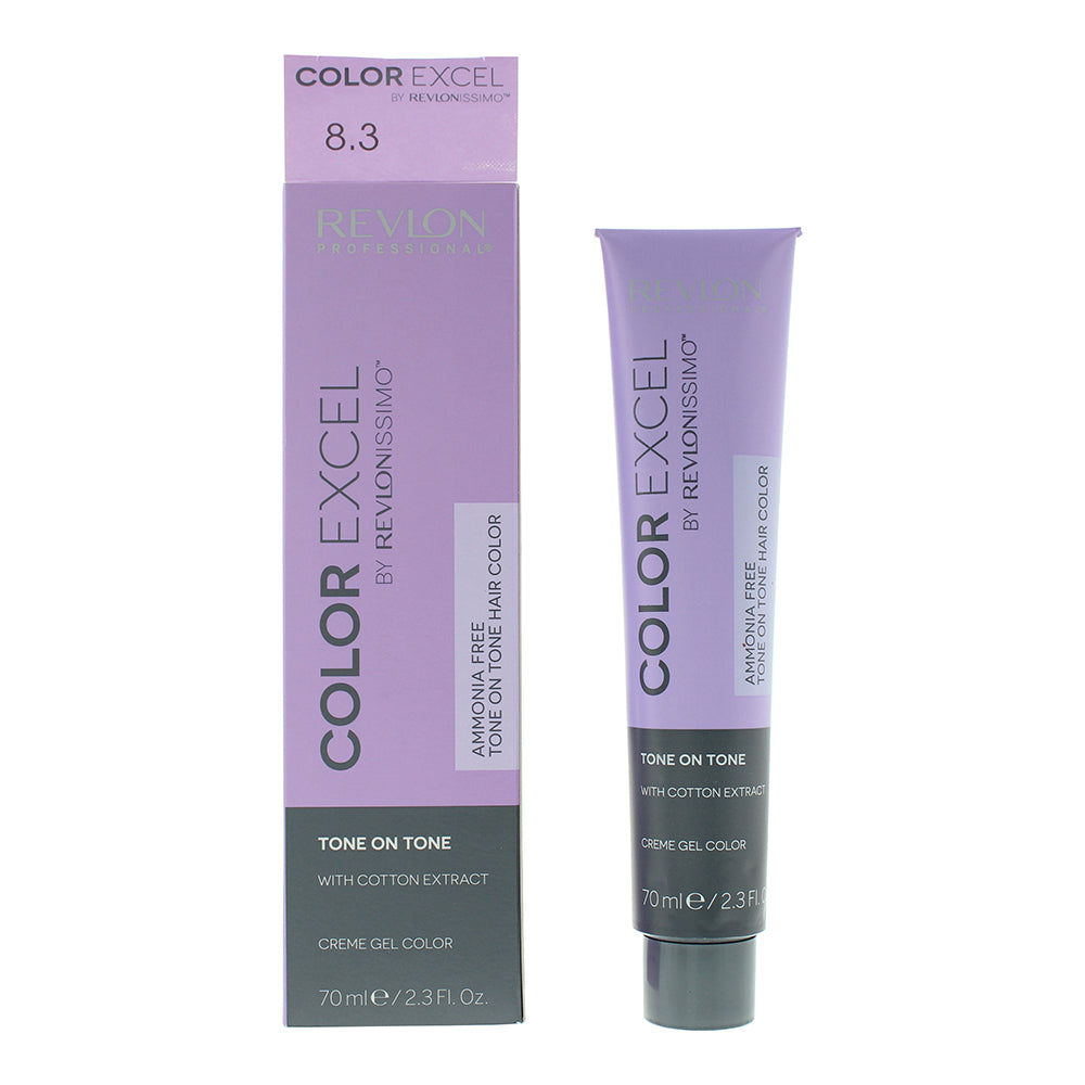 Revlon Color Excel 8.3 Light Golden Blonde Hair Colour 70ml