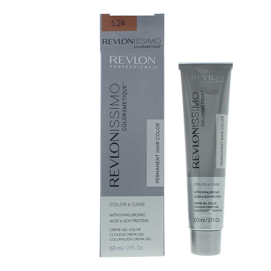 Revlon Revlonissimo Colorsmetique 5.24 Light Coppery Pearl Brown Hair Colour 60ml