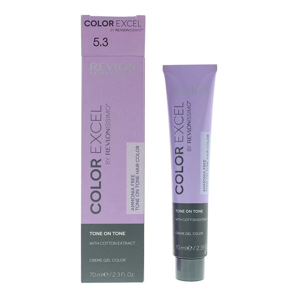 Revlon Color Excel 5.3 Light Golden Brown Hair Colour 70ml