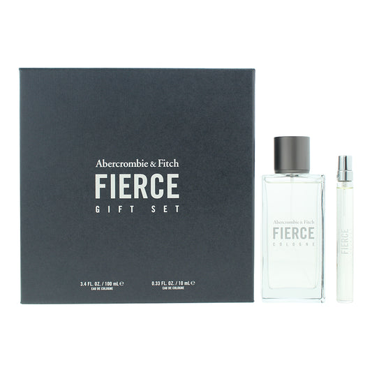 Abercrombie & Fitch Fierce 2 Piece Gift Set: Eau de Cologne 100ml - Eau de Cologne 10ml