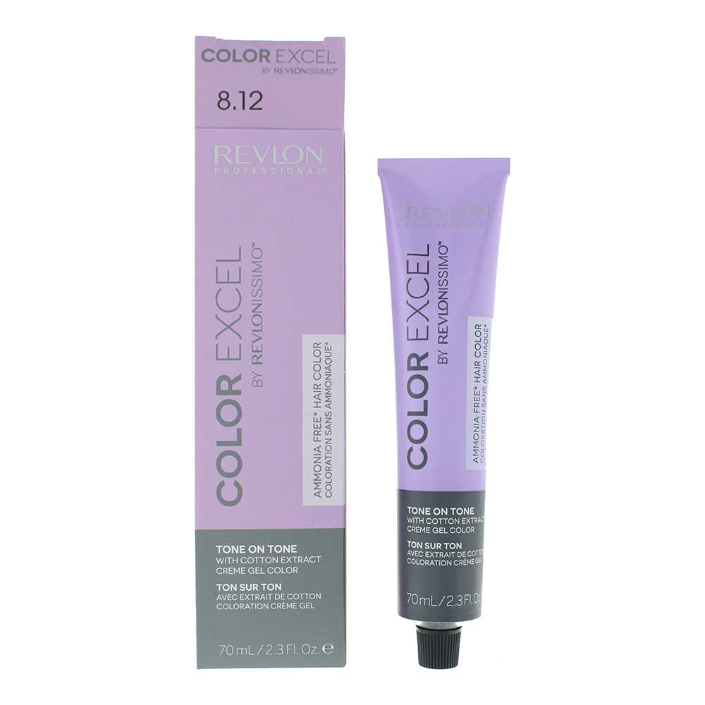 Revlon Color Excel 8.12 Light Ash Iridescent Blonde Hair Colour 70ml