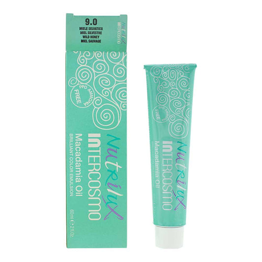 Intercosmo Nutrilux Macadamia Oil 9.0 Wild Honey Hair Colour 60ml