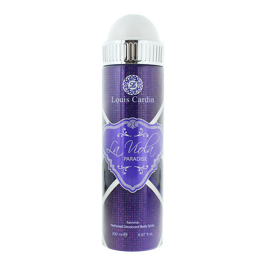 Louis Cardin La Viola Paradise Femme Deodorant Spray 200ml