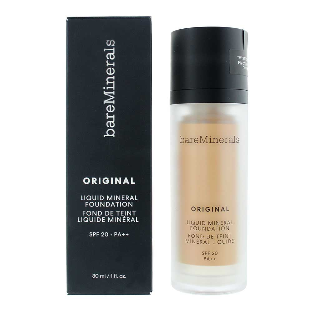 Bare Minerals Original Liquid Mineral 20 Golden Tan Foundation 30ml