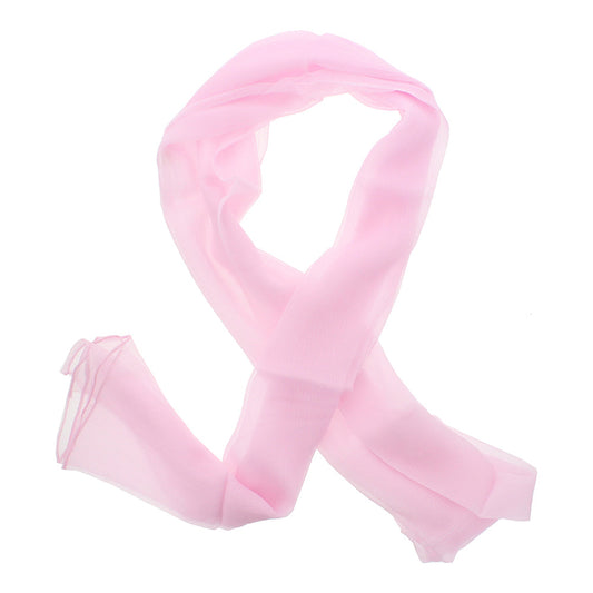 Rayon Crinckle Baby Pink Duppata Scarf