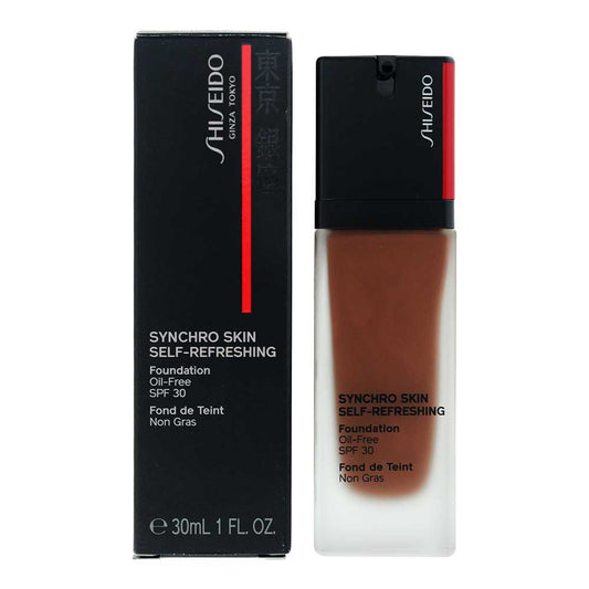 Shiseido Synchro Skin Self-Refreshing 540 Mahogany Foundation 30ml