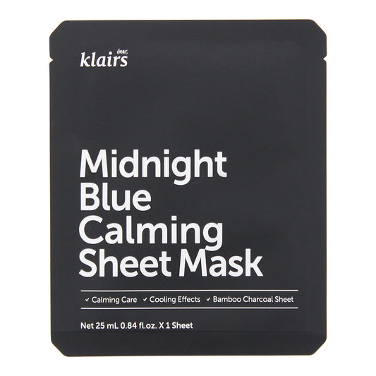 Dear Klairs Midnight Blue Calming Sheet Mask 25ml