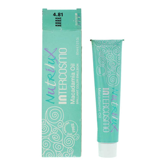 Intercosmo Nutrilux Macadamia Oil 4.81 WENGE Hair Colour 60ml