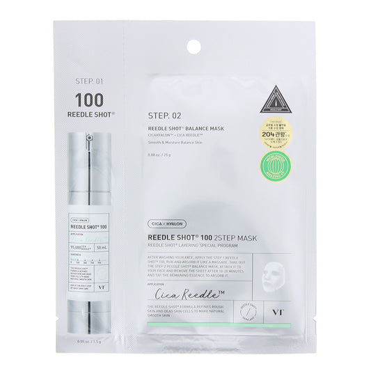 VT Cosmetics Reedle Shot 100 2 Step Mask 26.5g