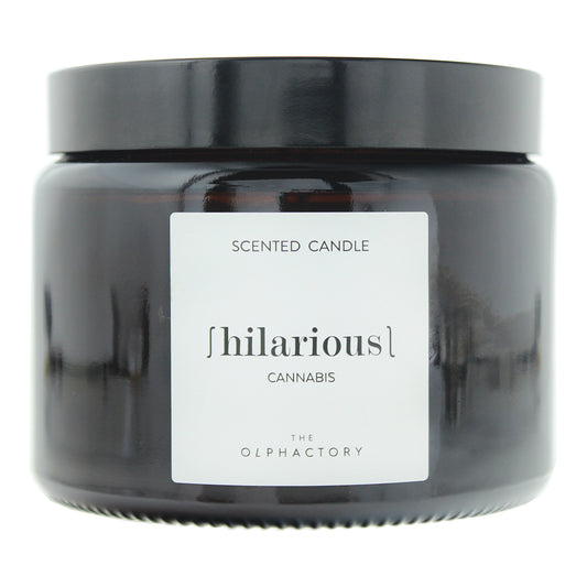 The Olphactory Hilarious Cannabis Scented Candle 360g