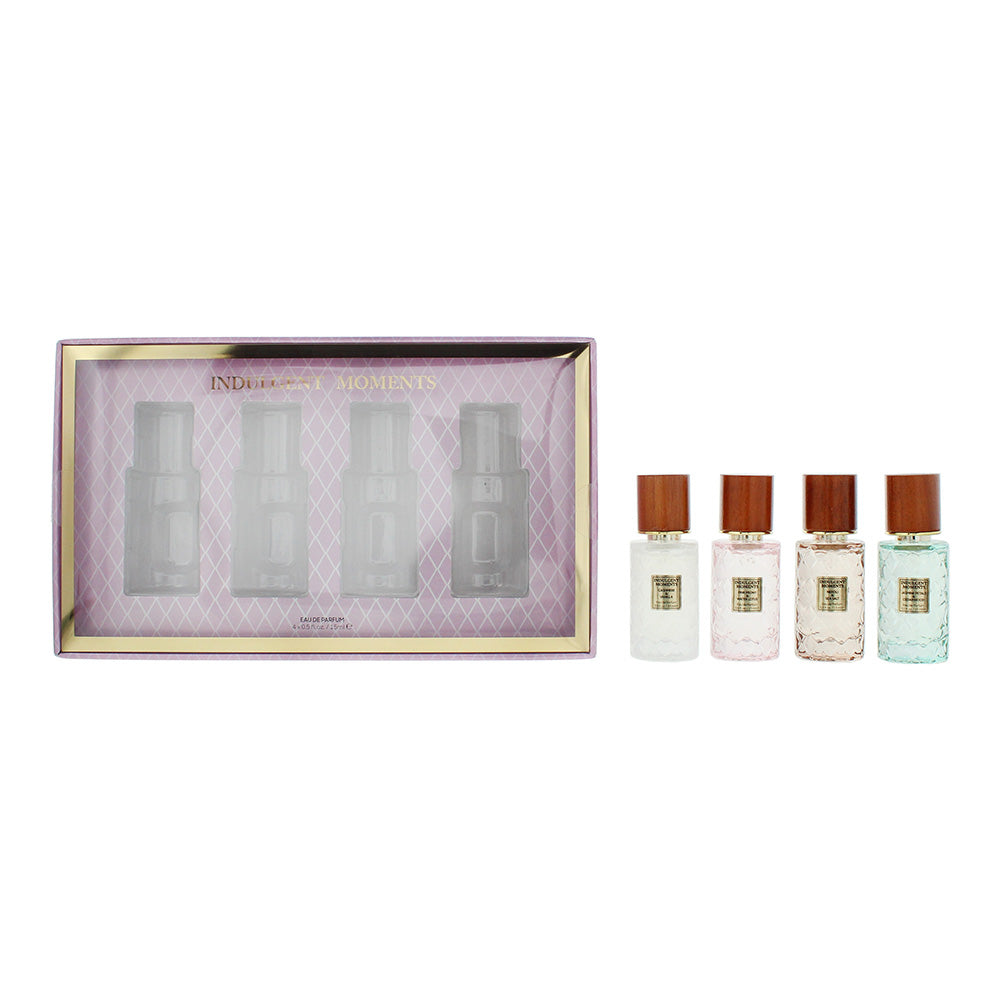 Indulgent Moments Replica Coffret 4 Piece Gift Set: EDP Cashmere & Vanilla 15ml - EDP Pink Peony & Water Lotus 15ml - EDP Jasmine Petals & Cedarwood 1