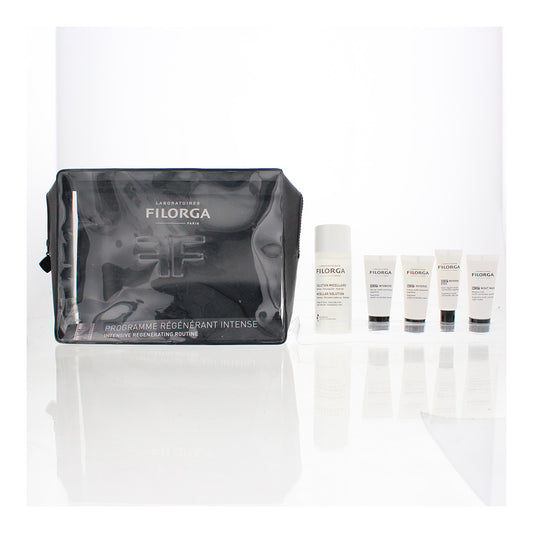 Filorga Intensive Regenerating 5 Piece Gift Set: Micellar Solution 50ml - Correction Serum 7ml - Correction Cream 7ml - Eye Cream 4ml - Night Mask 7ml