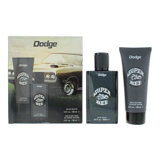 Dodge Legacy Super Bee 2 Piece Gift Set: Eau de Toilette 100ml - Hair & Body Wash 100ml