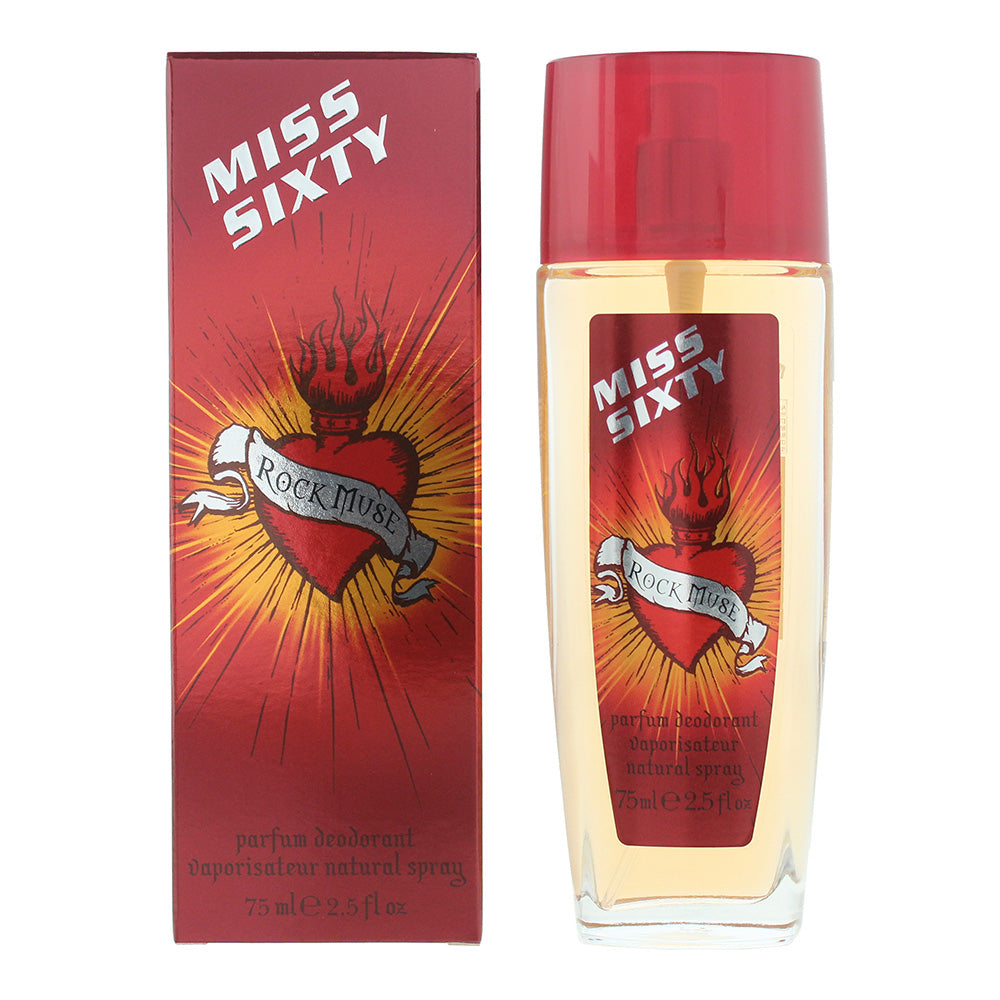 Miss Sixty Rock Muse Elixir Parfum Deodorant Spray 75mll