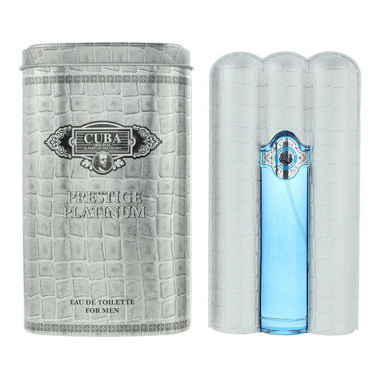 Cuba Prestige Platinum For Men Eau de Toilette 90ml