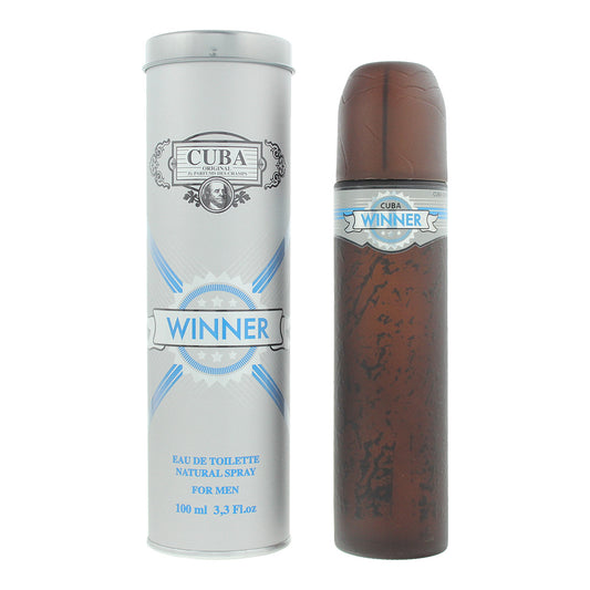 Cuba Winner For Men Eau de Toilette 100ml