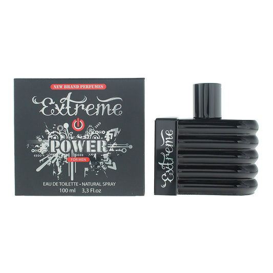 New Brand Extreme Power For Men Eau de Toilette 100ml