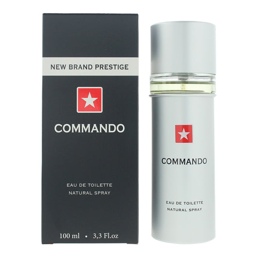 New Brand Prestige Commando For Men Eau de Toilette 100ml