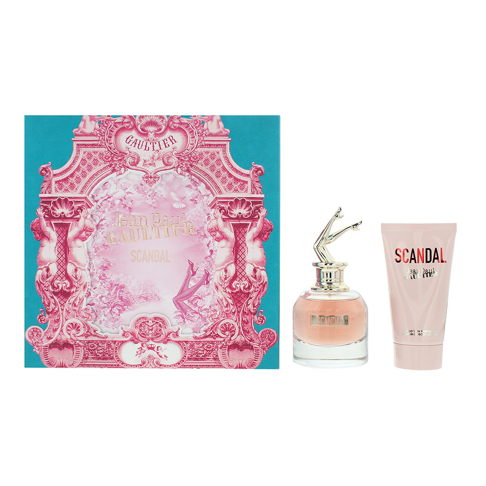 Jean Paul Gaultier Scandal 2 Piece Gift Set: Eau de Parfum 50ml - Body Lotion 75ml