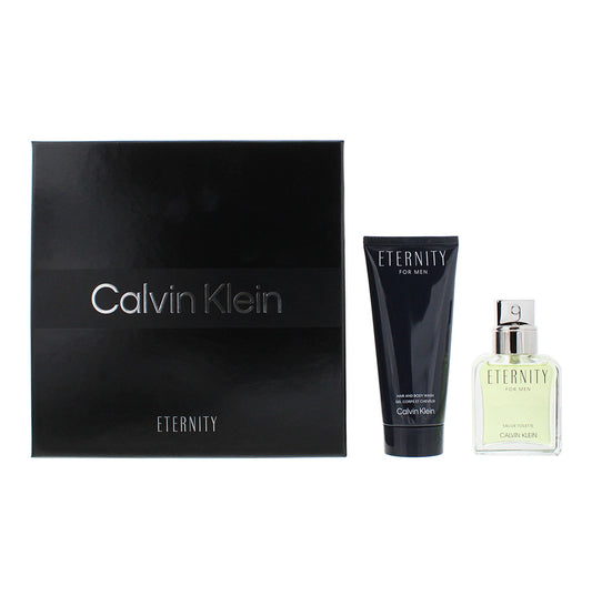 Calvin Klein Eternity For Men 2 Piece Gift Set: Eau de Toilette 50ml - Shower Gel 100ml