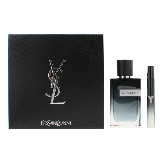 Yves Saint Laurent Y 2 Piece Gift Set: Eau de Parfum 100ml - Eau de Parfum 10ml