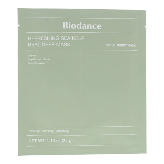 Biodance Refreshing Sea Kelp Real Deep Mask Sheet 1 x 34g