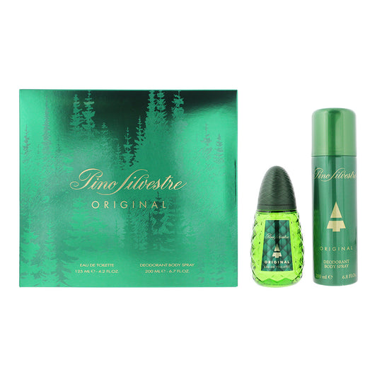 Pino Silvestre Original 2 Piece Gift Set: Eau de Toilette 125ml - Deodorant Spray 200ml