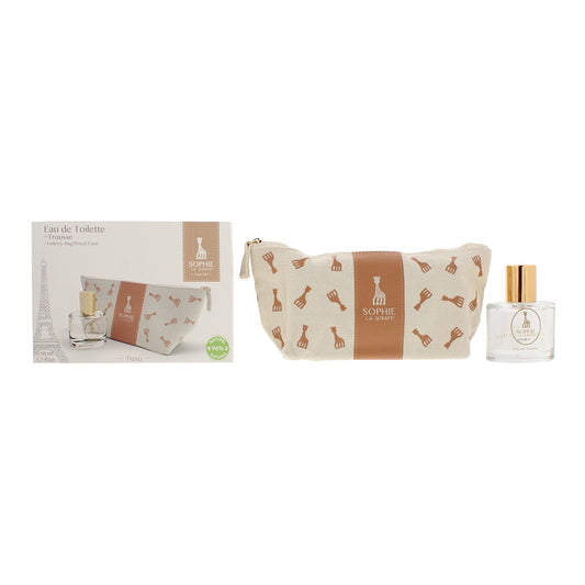 Sophie La Giraffe 2 Piece Gift Set: Eau de Toilette 50ml - Toiletry Bag