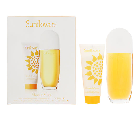 Elizabeth Arden Sunflowers 2 Piece Gift Set: Eau de Toilette 100ml - Body Lotion 100ml