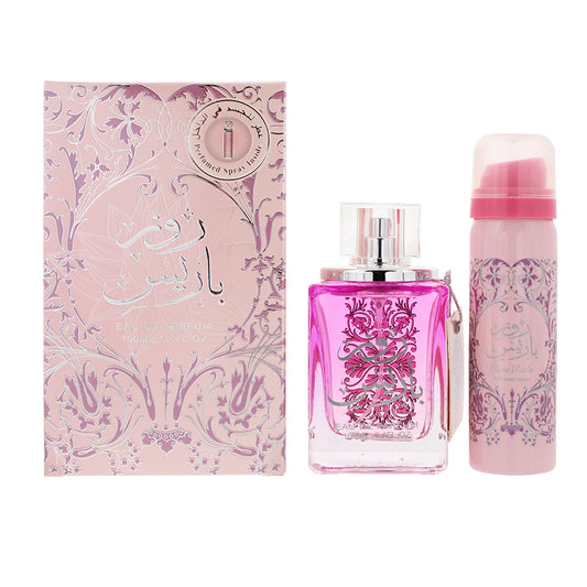 Ard Al Zaafaran Rose Paris 2 Piece Gift Set: Eau De Parfum 100ml - Deodorant Spray 50ml