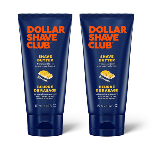 Dollar Shave Club Translucent Shave Butter – 6oz (2 Pack)