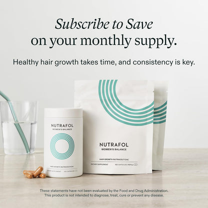 Nutrafol Women's Balance Menopause Hair Growth Supplement (1 Month Supply)